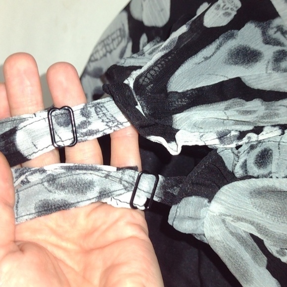 Tripp skull spaghetti strap shirt size 1 - Picture 12 of 12